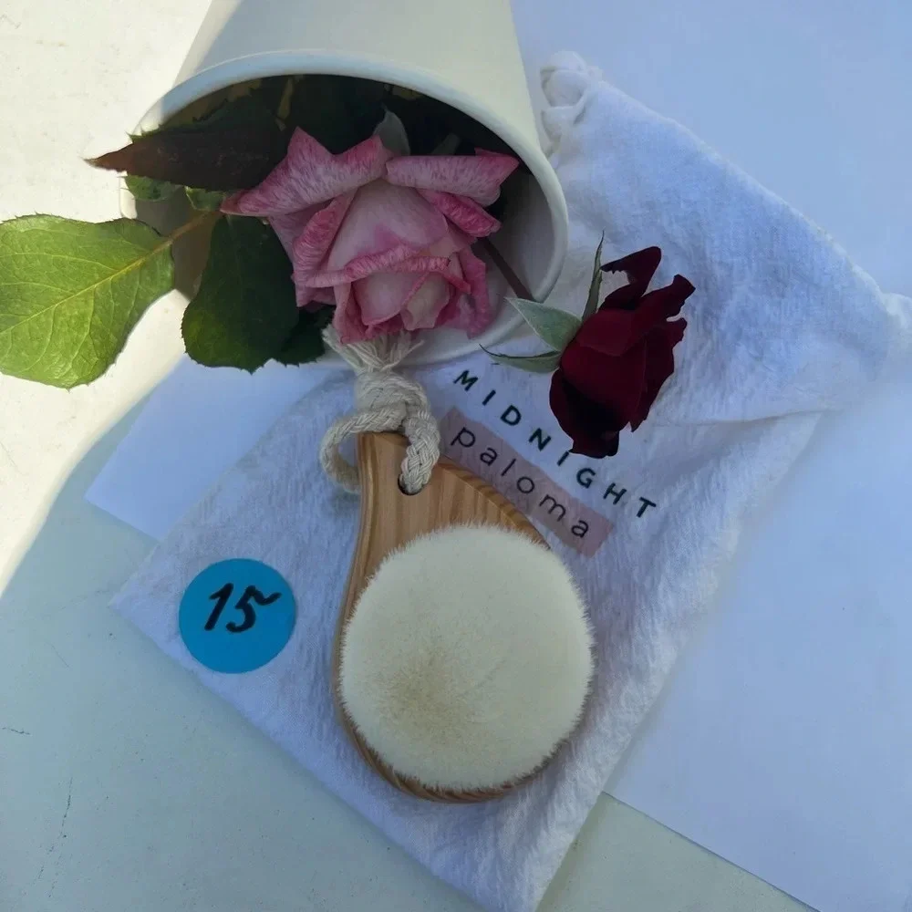 Midnight Paloma Dry Facial Brush NEW No Box